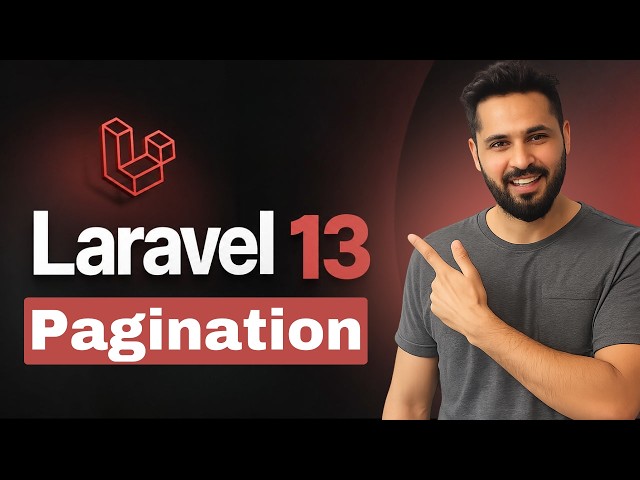 Laravel 13 Tutorial #48 Pagination | Display Database Records Page by Page