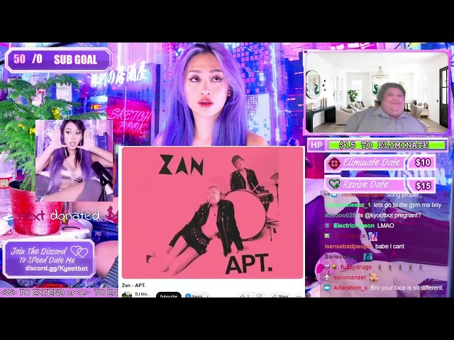 Kyootbot listens to Zan - APT.
