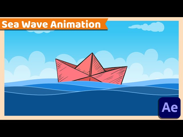 Sea Wave Animation | After Effects Tutorial