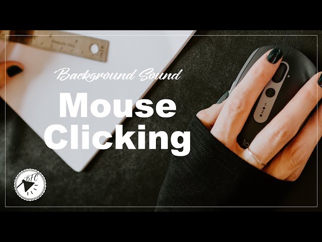 ASMR - 1 Hours / Mouse Clicking Sound for Creation Time - Pomodoro