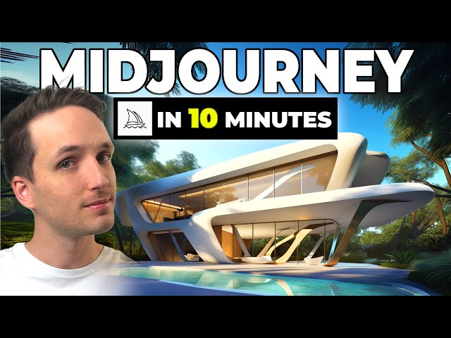 Midjourney AI Beginner Tutorial for Architecture (EASY METHOD)