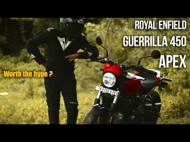 Royal Enfield Guerrilla 450 Apex Detailed Review and Comparison