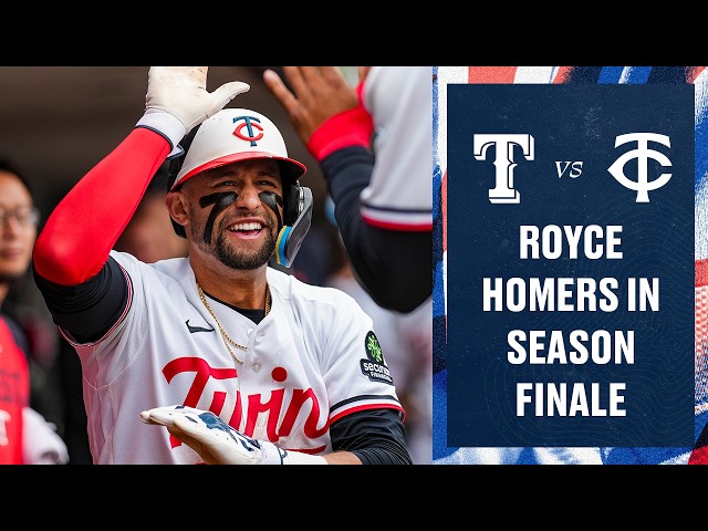 Rangers vs. Twins Game Highlights (9/27/26) | MLB Highlights