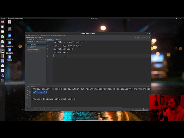 Python Tutorial - Reading and Writing Files with File IO