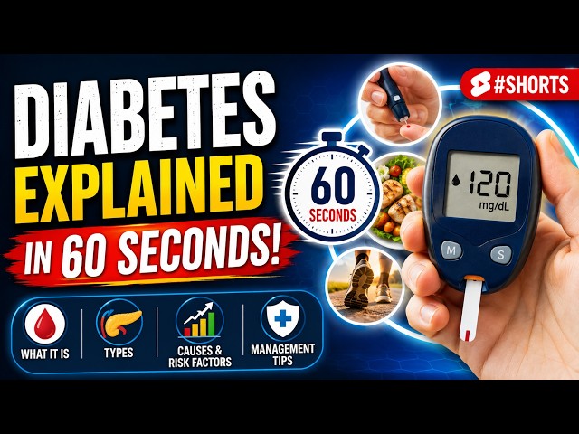 Type 2 Diabetes Explained in 60 Seconds | Symptoms, Treatment & ICD-10-CM E11