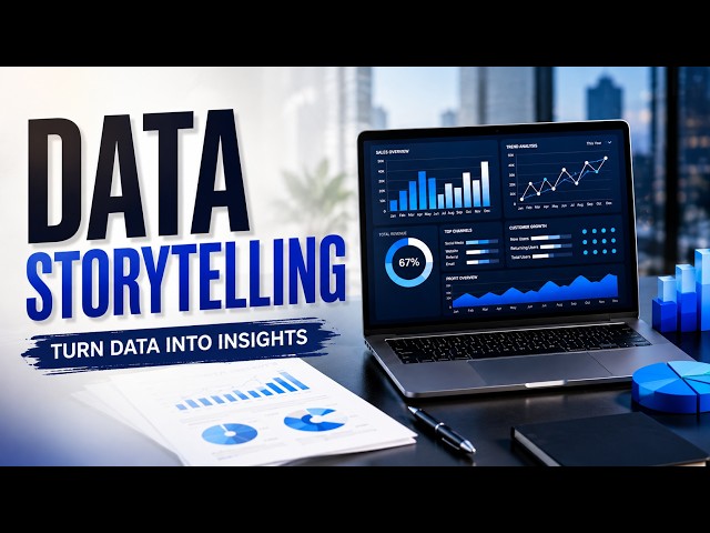 Data Storytelling PowerPoint Presentation  Data Visualization & Business Insights