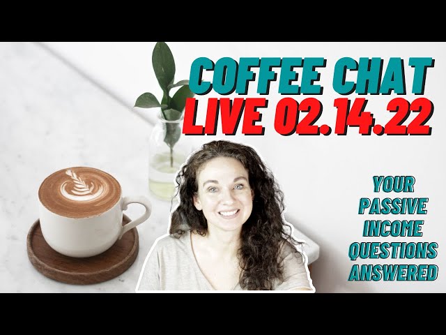 Coffee Chat Live! Answering Your Passive Income | Etsy Digital Questions Valentine's Day 02.14.22