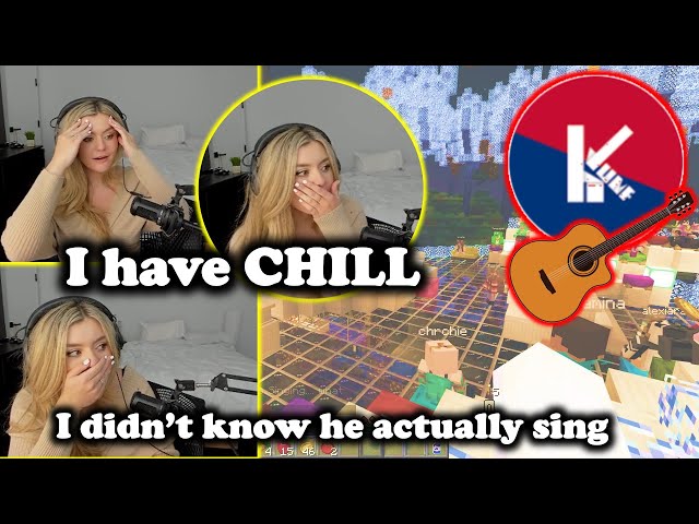 BrookeAB's reaction to hJune AMAZING singing voice is just pure GOLD | with music audio added