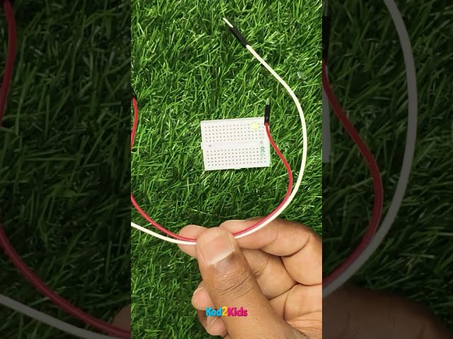 Simple LED Circuit on Breadboard | LED & Resistor Connection | Beginner Electronics Project