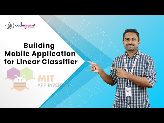 Building Mobile Application for Linear Classifier using MIT app Inventor|Linear Classifier