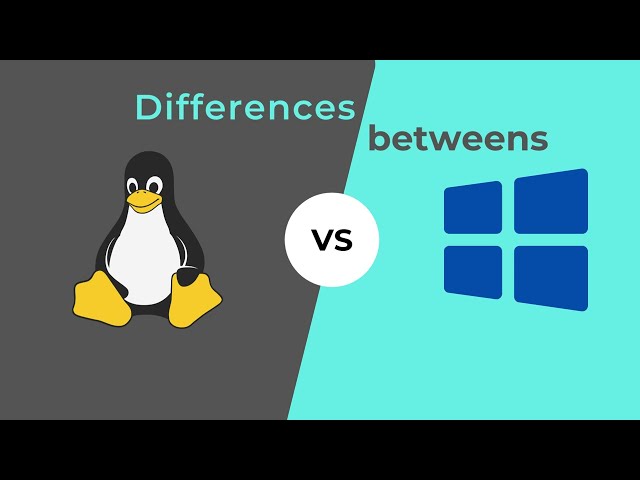 What are the differences between Linux and Windows OS?
