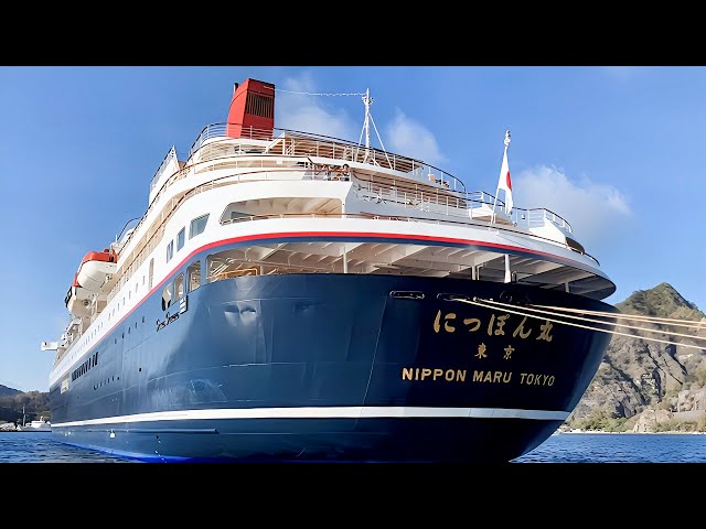 Solo Travel on Japan's Luxury Cruise Ship Nippon Maru, 1695 USD/Night (4K Trip Vlog)