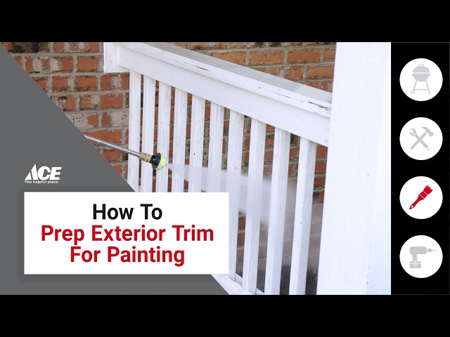 How To Prep Exterior Trim For Painting | Ace Hardware