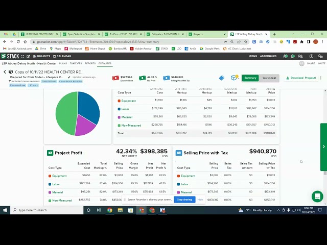 Intro to STACK The LNC Takeoff Estimating Software