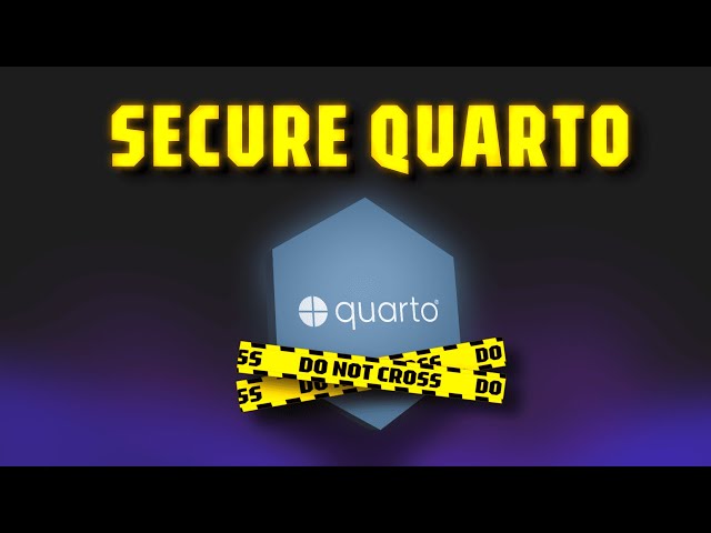 Quarto With Authentication Is Easier Than You Think (with Azure)
