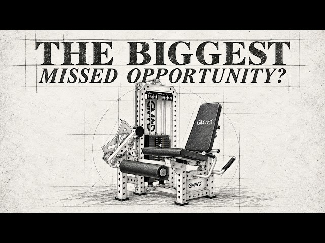 The Biggest Missed Opportunity? | GMWD LE11 Leg Extension & Leg Curl Review