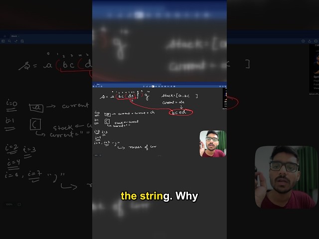 Why I Reverse This String? Coding Logic Explained #Shorts #coding #programming