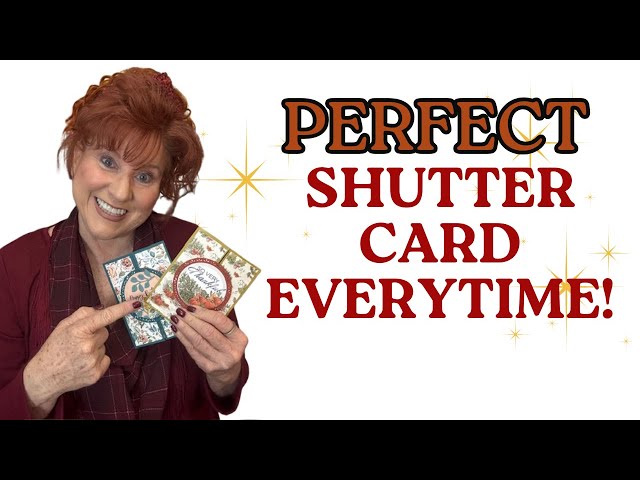 How To Make a Shutter Card That Pops!