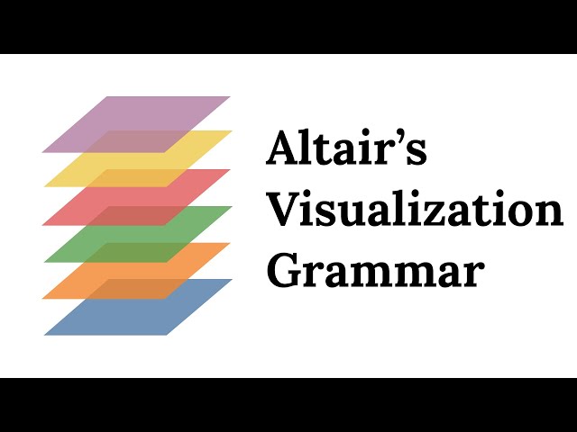 Altair's Visualization Grammar