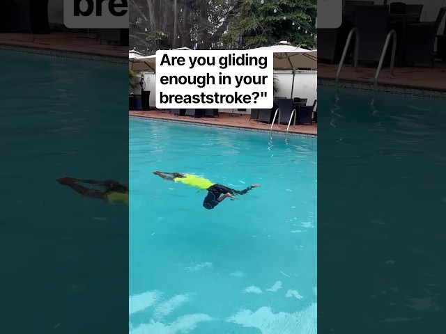 How to Glide Longer in Breaststroke (Swim Faster with Less Effort!)