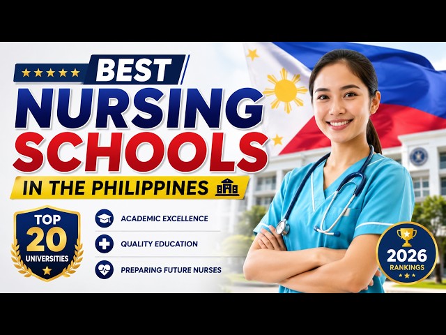Best Nursing Schools in the Philippines 2026 || Top 20 Universities for Nursing