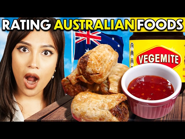 Americans Try & Rate Australian Foods For The First Time!