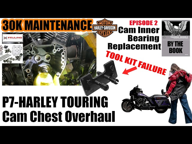 Harley Twin Cam Inner Bearings Install EP 2 - Budget Tool Problems - Cam Chest Overhaul