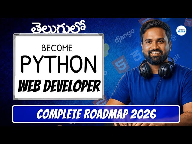 Python Web Development Roadmap 2026 | Python, HTML, CSS, JS, Django & SQL | Mohan KTK