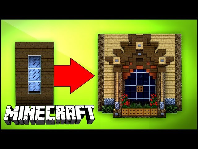 Minecraft Build School: Windows (#1) Creative building tricks and tips