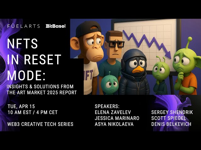 NFTs in Reset Mode: Insights & Solutions from the Art Market 2025 Report