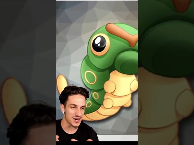 Caterpie Pokemon in Real Life #shorts