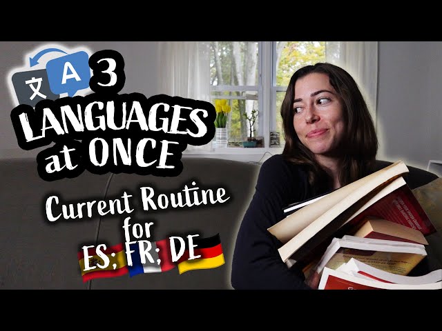 How I'm learning 3 languages at once (FULL BREAKDOWN) | Polyglot diaries