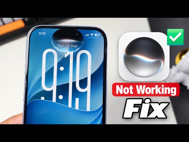 Fix New Siri AI Not Working ✅ | Why Siri AI Is Not Working on iOS 18 | New Siri Not Working on iO...