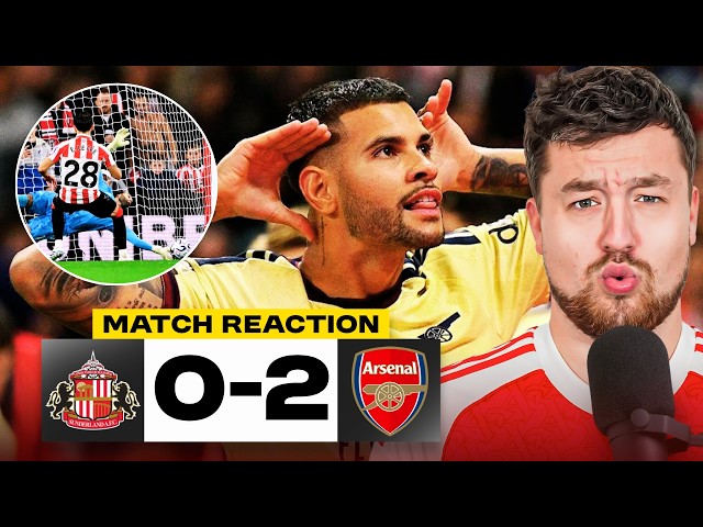 That's what CHAMPIONS do! Raya and Bruno G to the RESCUE! Sunderland 0-2 Arsenal | Match Reaction