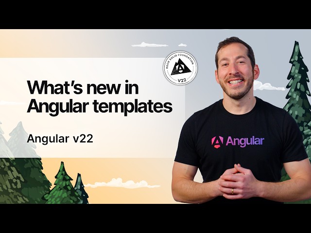What's new in Angular components and templates