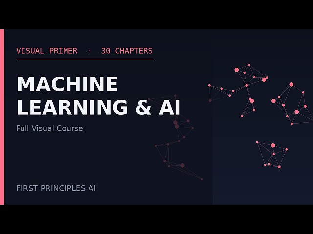 Machine Learning & AI Explained Visually — Full Course