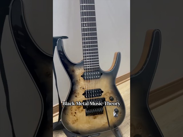 Black Metal Music Theory - Diatonic Dyads 2 #blackmetal #metal #guitar #riffs #music
