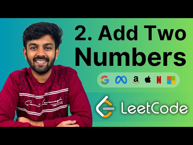 2. Add Two Numbers | LeetCode Problem Solution | Java | Tamil | code io