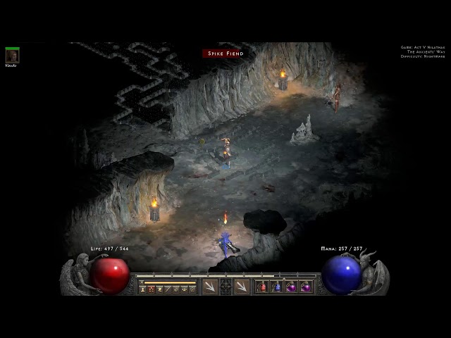 Diablo II: Resurrected - Hardcore Sorceress Nightmare