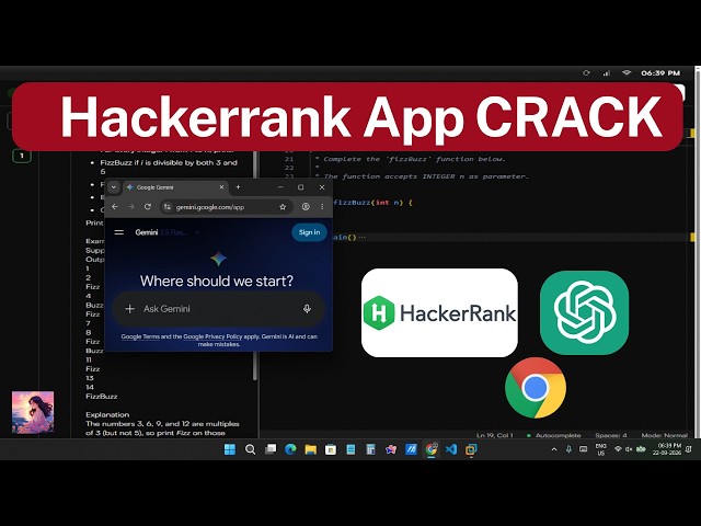 Hackerrank App in VM || how to open other apps with hackerrank app || 2026 latest