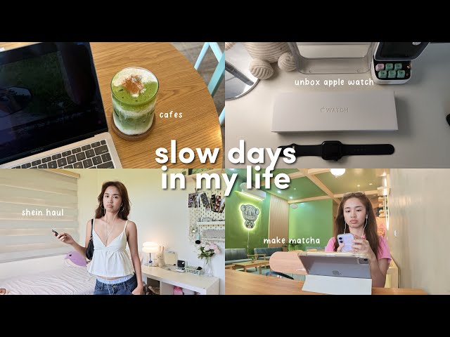 *Slow* Days In My Life🧺 ft. Shein Haul, Unbox Apple Watch Series 12, Make Matcha, Etc.