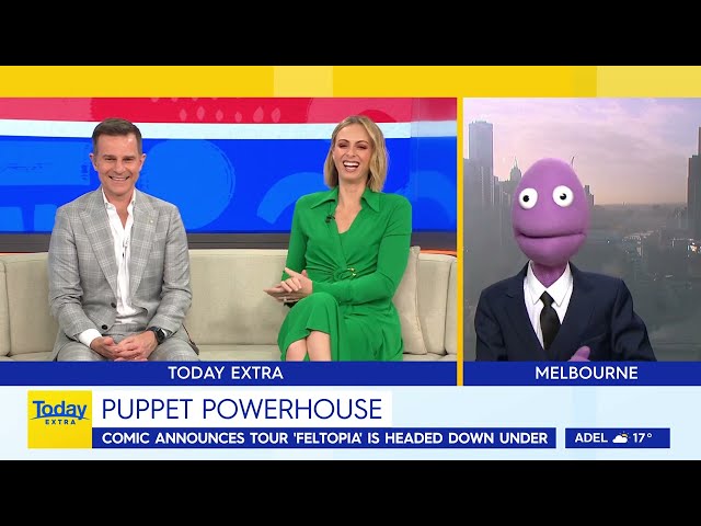 Randy Feltface on Today Show Extra being hilarious!