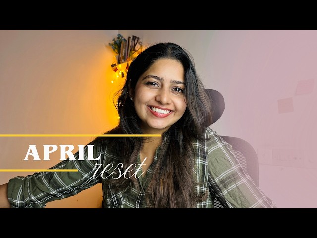 Simple reset for April - Goal setting