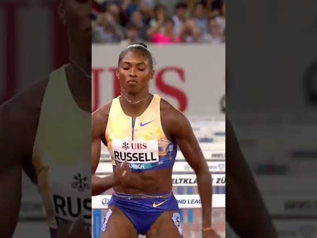 Masai Russell sets NEW World Record #DiamondLeague
