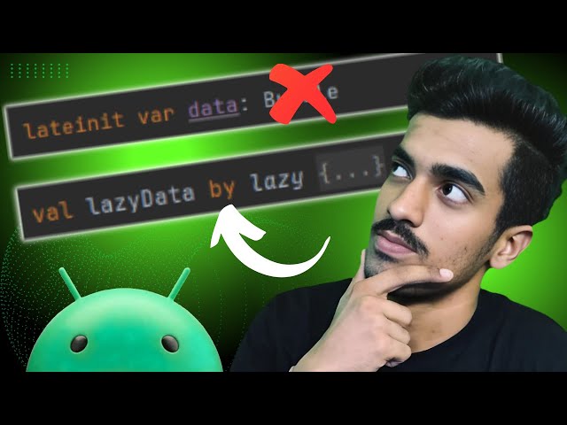 Difference between lateinit and lazy in Kotlin