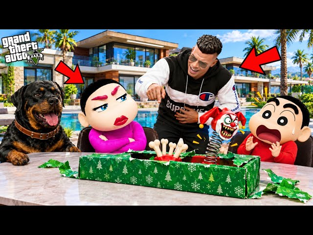 Franklin Pulled a Crazy Prank on Shinchan & Himawari In GTA 5 | JSS GAMER