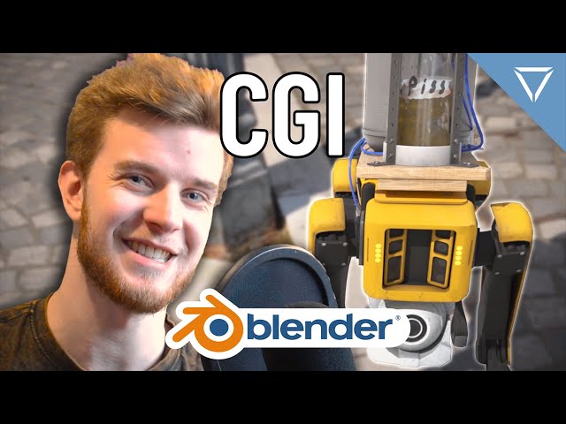 Add CGI Characters to Live Footage | Blender VFX Tutorial