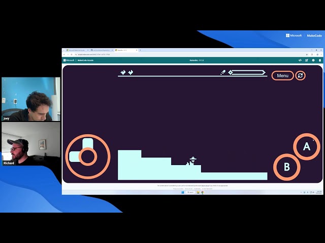 More physics madness in MakeCode Arcade!