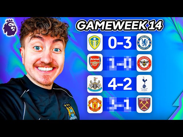 My Week 14 Premier League Predictions