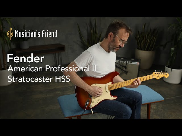 Fender American Professional II Stratocaster HSS Demo - All Playing, No Talking